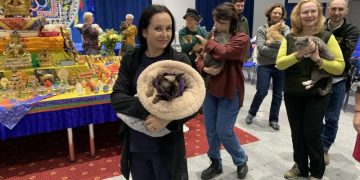 В Москве прошла буддийская церемония благословления домашних животных