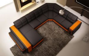 Угловой диван для гостиной: как выбрать идеальный вариант