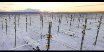 Искуственное свечение, созданное прибором HAARP, можно будет увидеть на Аляске
