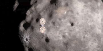 Космический аппарат НАСА «Люси» пролетел мимо астероида Динкинеш
