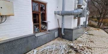 Раскольники ПЦУ учинили разгром в одном из корпусов Киево-Печерской лавры