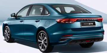 Седан Geely Emgrand превратился в Proton S70 с турбомотором