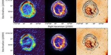 Ученые исследовали свойства остатка сверхновой 1E 0102.2–7219