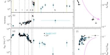 Астрономы исследовали необычный ядерный транзиент