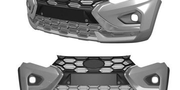 АВТОВАЗ начал патентовать детали экстерьера Lada Iskra