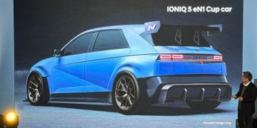 Гоночный Hyundai Ioniq 5 eN1 для корейского монокубка