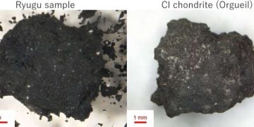 Исследование образцов Рюгу проливает свет на воздействие земного выветривания на метеориты