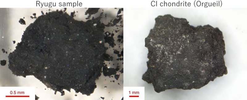 Исследование образцов Рюгу проливает свет на воздействие земного выветривания на метеориты