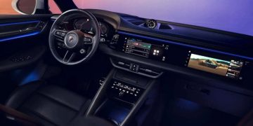 Porsche Macan второго поколения: показан интерьер