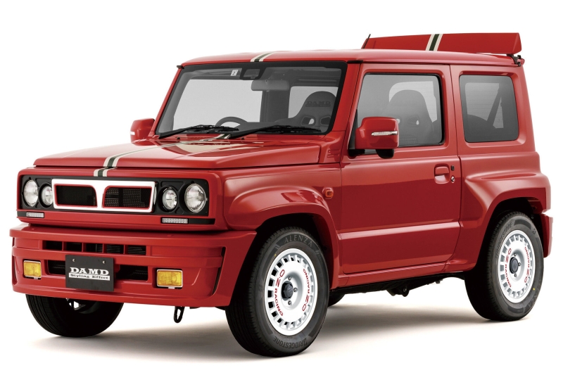 Suzuki Jimny превратили в подобие легендарной «Лянчи» 1991 года