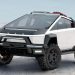 Tesla Cybertruck превратили в крепость на колесах