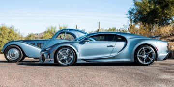 Уникальный Bugatti Chiron по мотивам модели Atlantic