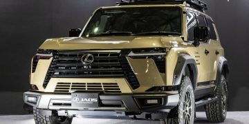 Lexus GX550 доработали для тяжелого бездорожья