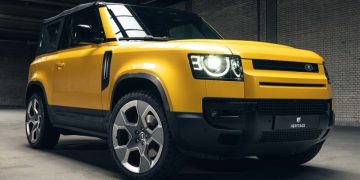 В Нидерландах построили кабриолет Land Rover Defender