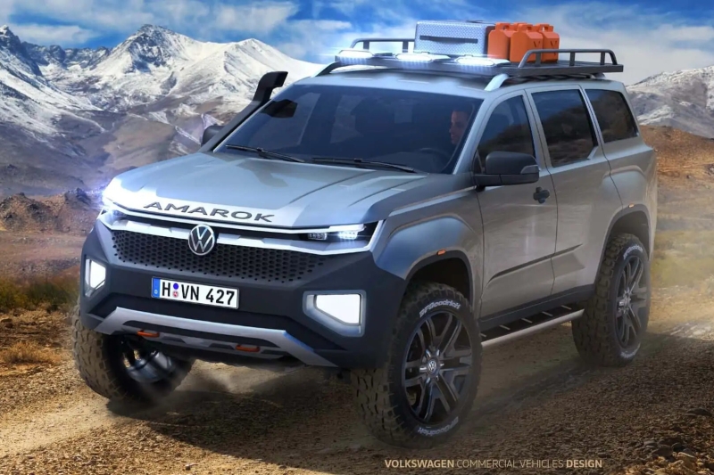 Volkswagen показал несуществующий внедорожник на базе Amarok