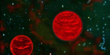 Астрономы обнаружили объекты размером с Юпитер, притянутые на орбиту друг к другу