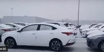 На бывшем заводе Hyundai в Сестрорецке собрали уже несколько тысяч «Солярисов»