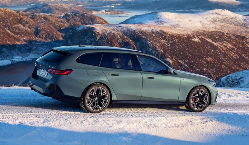 Новый универсал BMW пятой серии: дизель и электричество