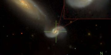 Ученые исследовали событие приливного разрушения AT 2023clx