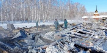 В Омской епархии не считают пожар в монастыре поджогом