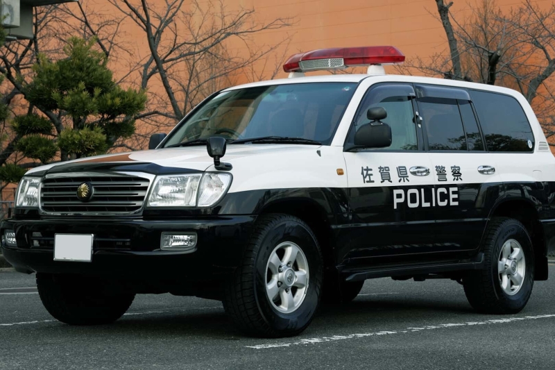 В полиции Японии обнаружился Land Cruiser 105 