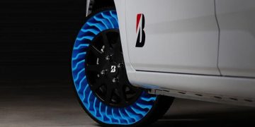 Bridgestone тестирует новое поколение безвоздушных шин