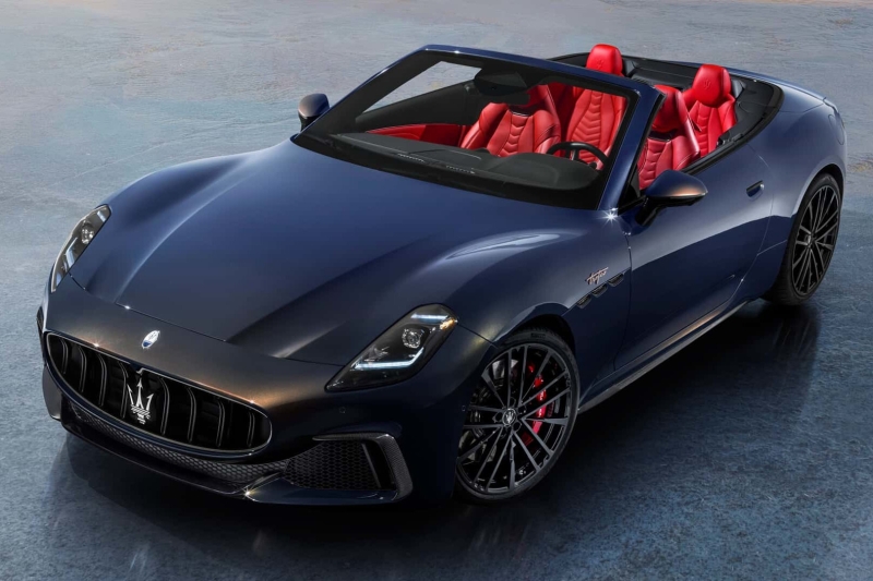 Maserati выпустил электрический кабриолет раньше Tesla