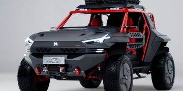 Dongfeng выпустил электрический багги для пустынь