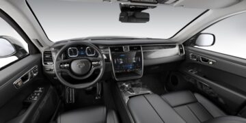 Aurus показал салон обновленного Сената