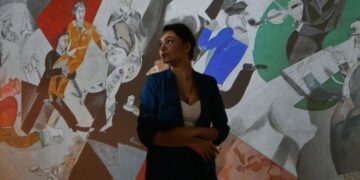 В московском Еврейском музее открылась выставка, посвященная Марку Шагалу