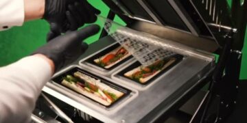 Преимущества использования запайщика лотков для упаковки продуктов и готовых блюд