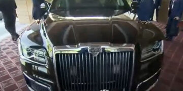 Лидеру Северной Кореи подарили еще один Aurus