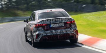 Модернизированный седан Audi RS 3 обновил рекорд Нюрбургринга