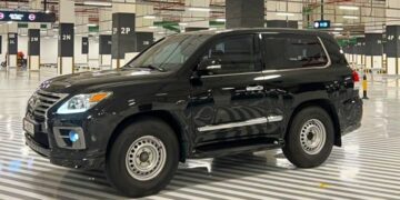 На Ближнем Востоке построили трехдверный Lexus LX