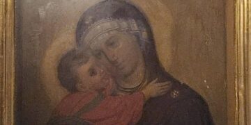 В Москве нашли икону, спасенную из взорванного храма Христа Спасителя