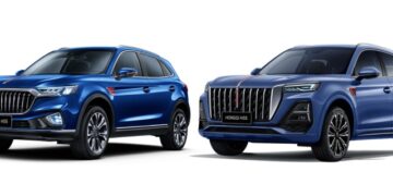 Обновленный кроссовер Hongqi HS5 выходит на российский рынок