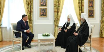 Патриарх Кирилл провел встречу с губернатором Тверской области