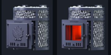 Чугунные печи для бани: преимущества, эффективность и стиль