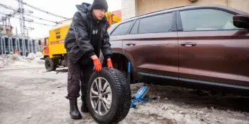 Удобство профессионального выездного шиномонтажа