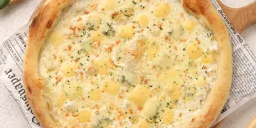 Сырная пицца с доставкой: Заказать пиццу на дом