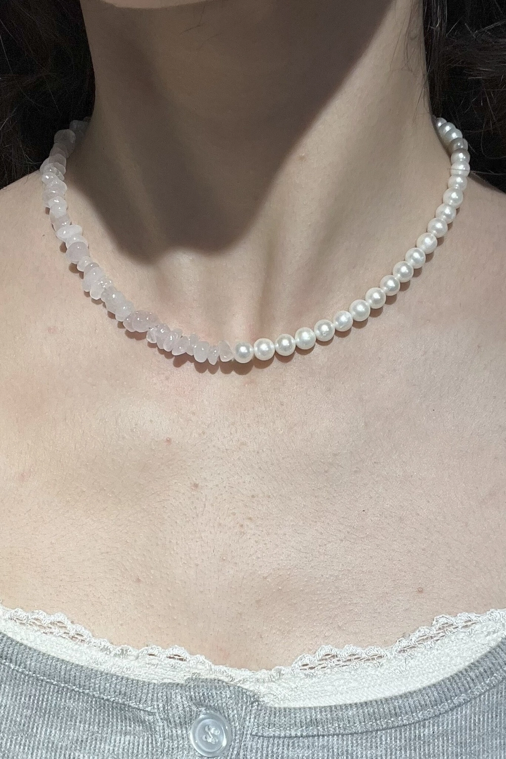 Украшения из розового кварца купить в магазине