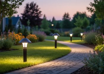 Что такое грунтовые светильники: виды и устройство