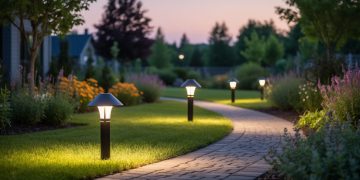 Что такое грунтовые светильники: виды и устройство